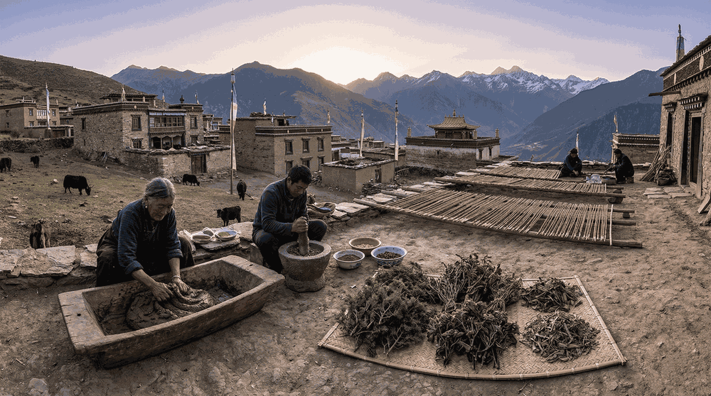 Conoscenze tradizionali legate ai materiali vegetali usati nell’incenso tibetano, alle pratiche materiali e al patrimonio bioculturale in Cina