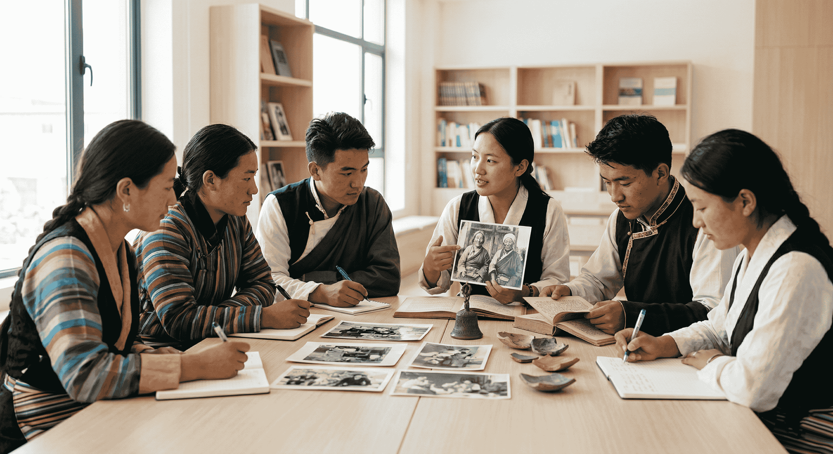Initiative pour la documentation et la transmission du patrimoine vivant tibétain et le renforcement des capacités des jeunes